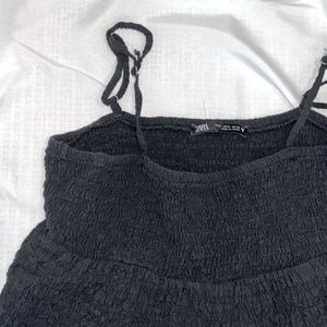 Zara Smocked Mini Dress